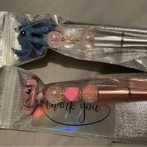 Stitch pens pink and blue!!!